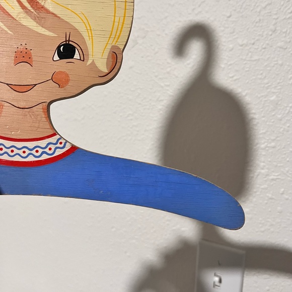 Mertens kunst bügel coat hanger no. 3226 junge boy vintage made in West Germany - Picture 7 of 9